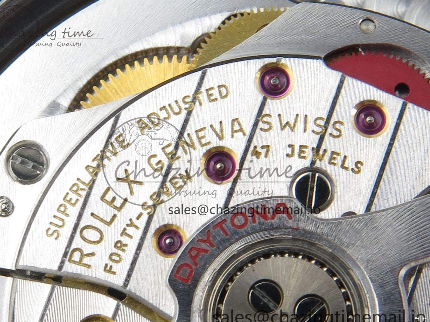 MiroTime 0122 Daytona 126519 VSF 1:1 Best Edition Black Silver Lume Dial on Oysterflex Strap VS4131 V2 (Weighted) DailyWear 324